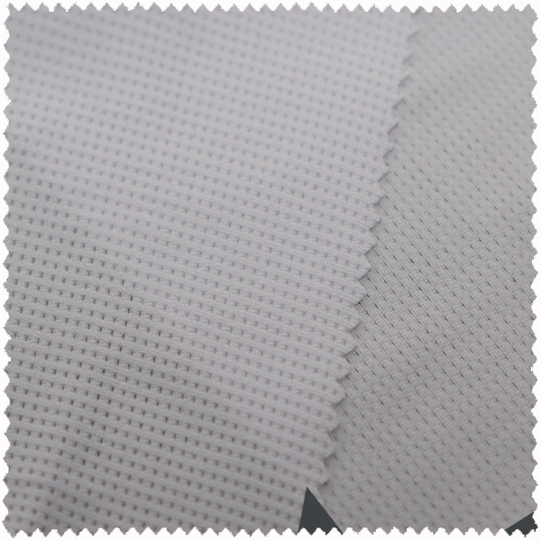 171107 POLYESTE STRETCHABLE KNITTED MESH FABRIC HIGH ELASTIC WHITE